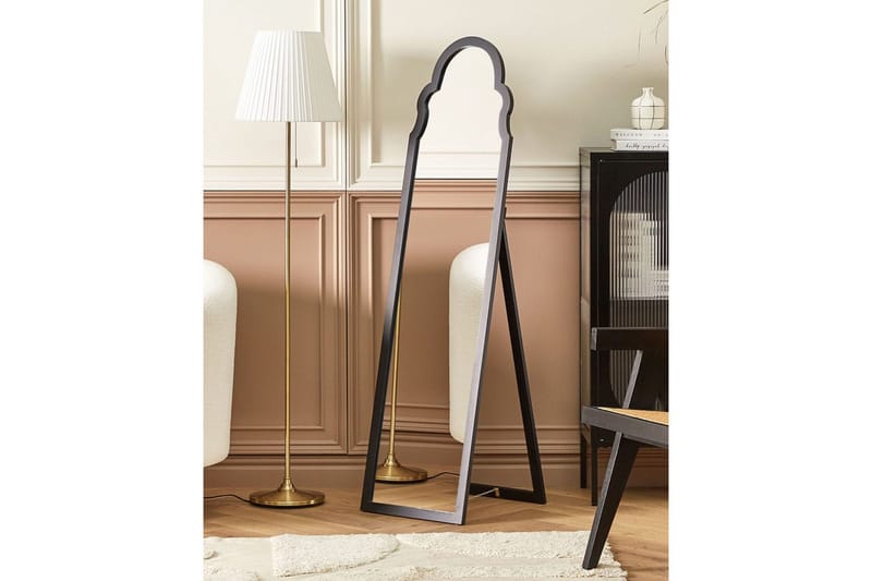 Golvspegel Chatillon Svart - Svart - Inredning - Spegel - Golvspegel