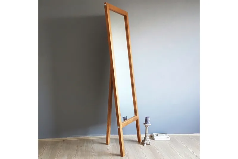 Skadberg Spegel 55 cm - Valnöt - Inredning - Spegel - Golvspegel