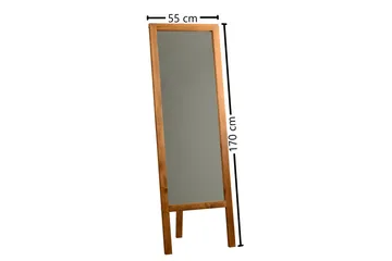 Skadberg Spegel 55 cm - Valnöt - Inredning - Spegel - Golvspegel