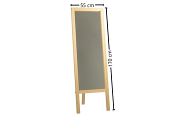 Slodysko Spegel 55 cm - Valnöt - Inredning - Spegel - Golvspegel