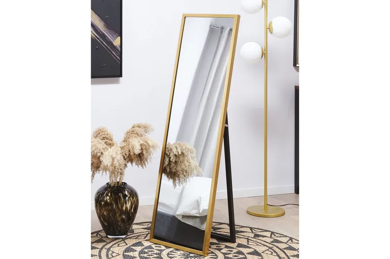 Golvspegel Torcy Guld - Guld - Inredning - Spegel - Golvspegel