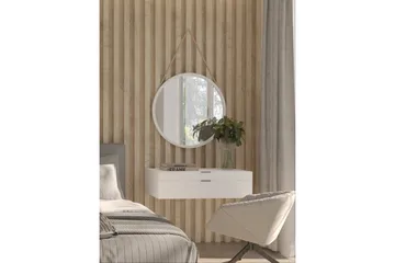 Grace Vägghängd Spegel Rund 60 cm - Vit - Inredning - Spegel - Hallspegel