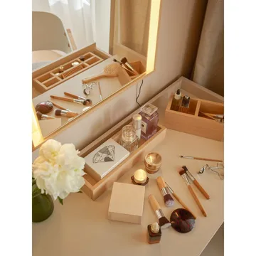 Hängande Spegel 4 You Fresh 50 cm - Ek - Inredning - Spegel - Hallspegel