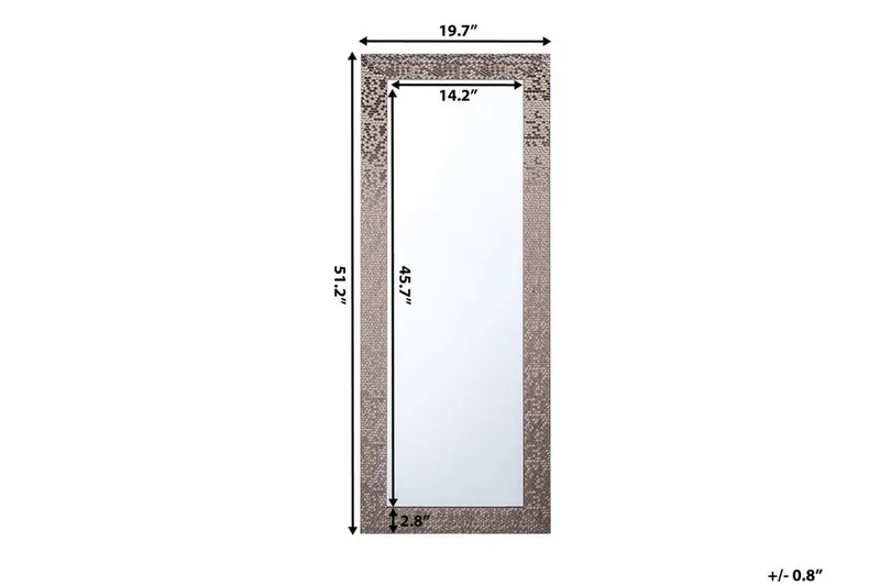 Marans Spegel 50 cm - Brun - Inredning - Spegel - Hallspegel