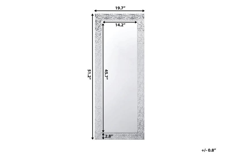Marans Spegel 50 cm - Silver - Inredning - Spegel - Hallspegel