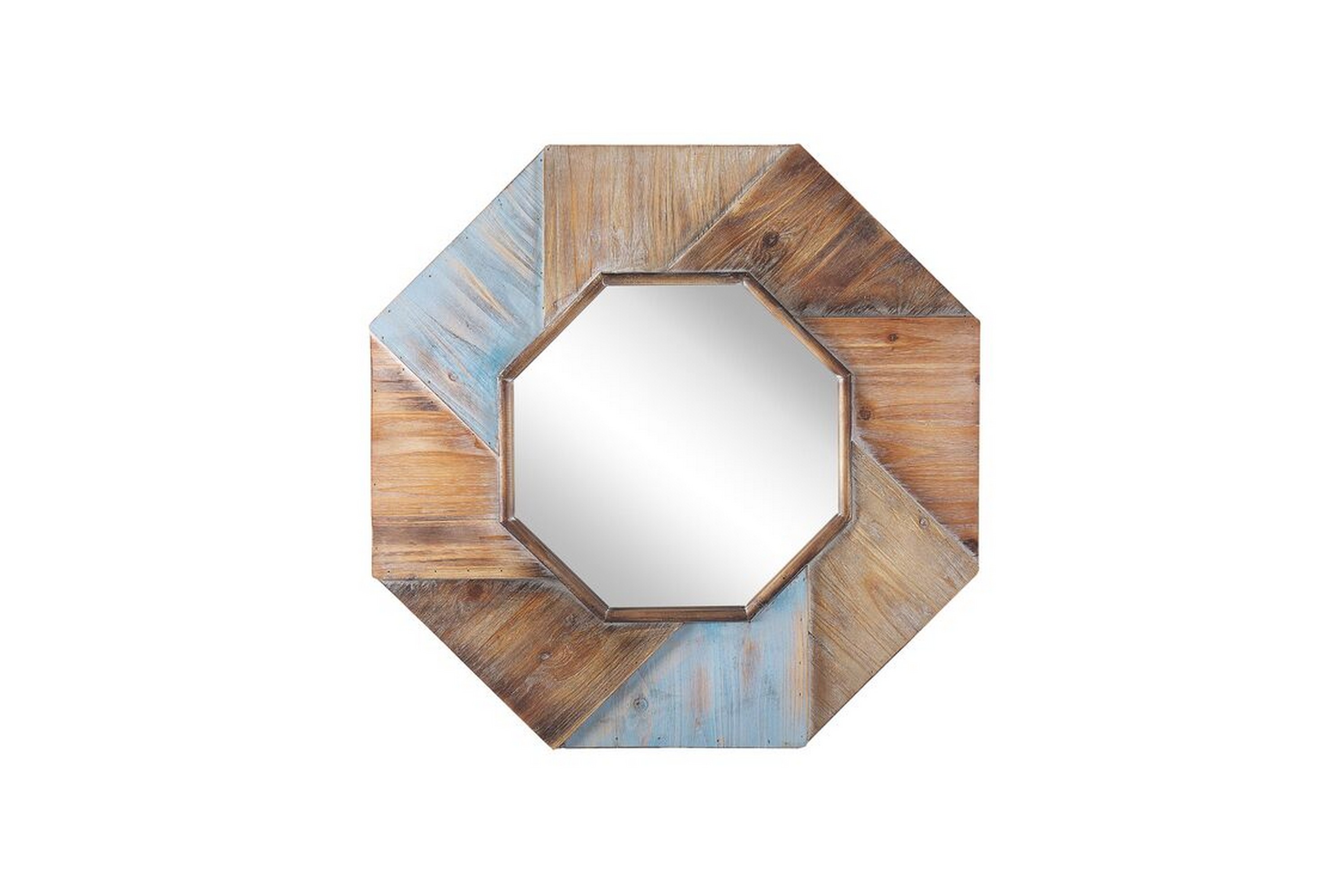 Spegel Ciampei 77x77 cm Mörkt Trä