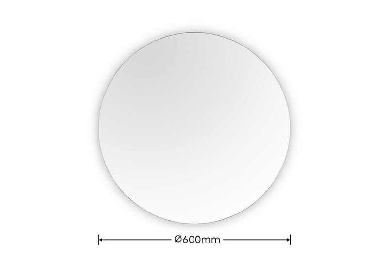 Spegel Franzi med LED-belysning Ø60 cm - Mirrors and more - Inredning - Spegel - Hallspegel