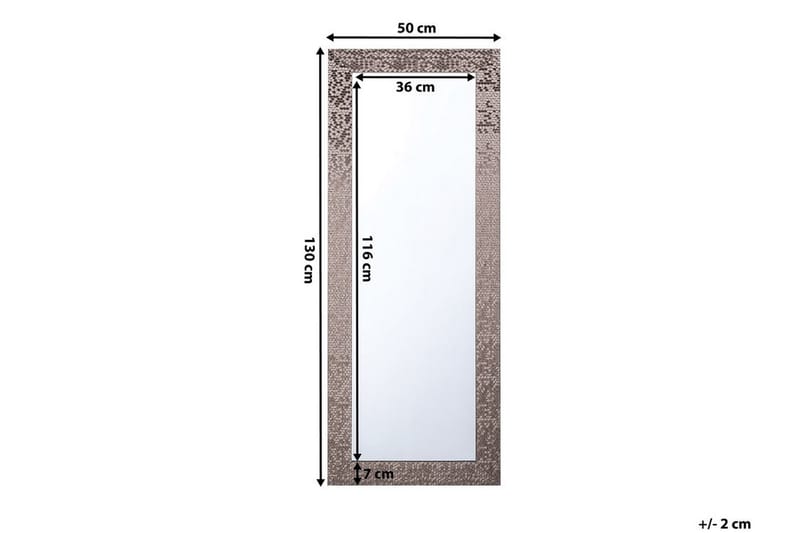 Spegel Marans 50 cm - Brun - Inredning - Spegel - Hallspegel