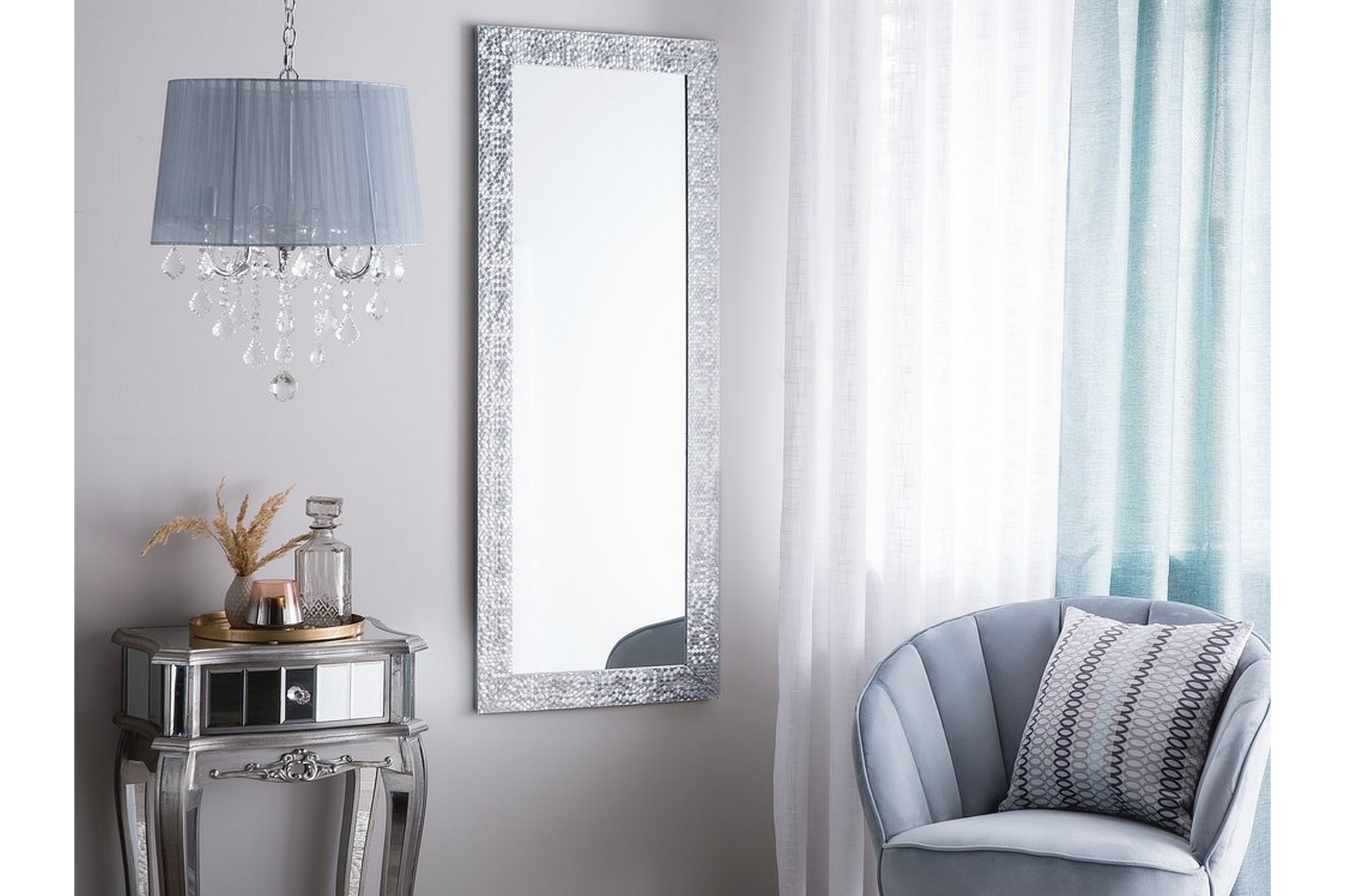 Spegel Marans 50 cm Silver