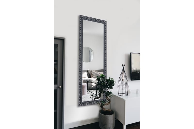 Spegel Tanja 50x150 cm Svart/Silver - Svart/Silver - Inredning - Spegel - Hallspegel