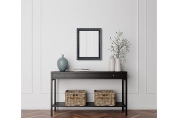 Spegel Tanja 55x70 cm Svart/Silver - Svart/Silver - Inredning - Spegel - Hallspegel
