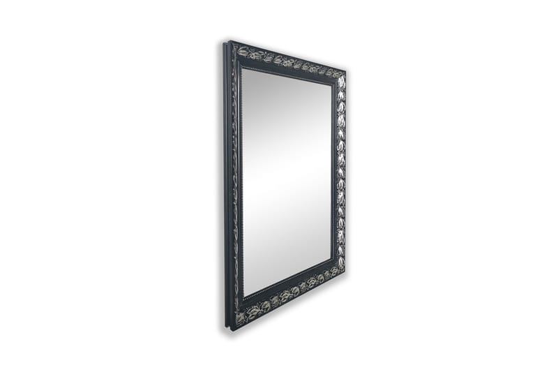 Spegel Tanja 55x70 cm Svart/Silver - Svart/Silver - Inredning - Spegel - Hallspegel