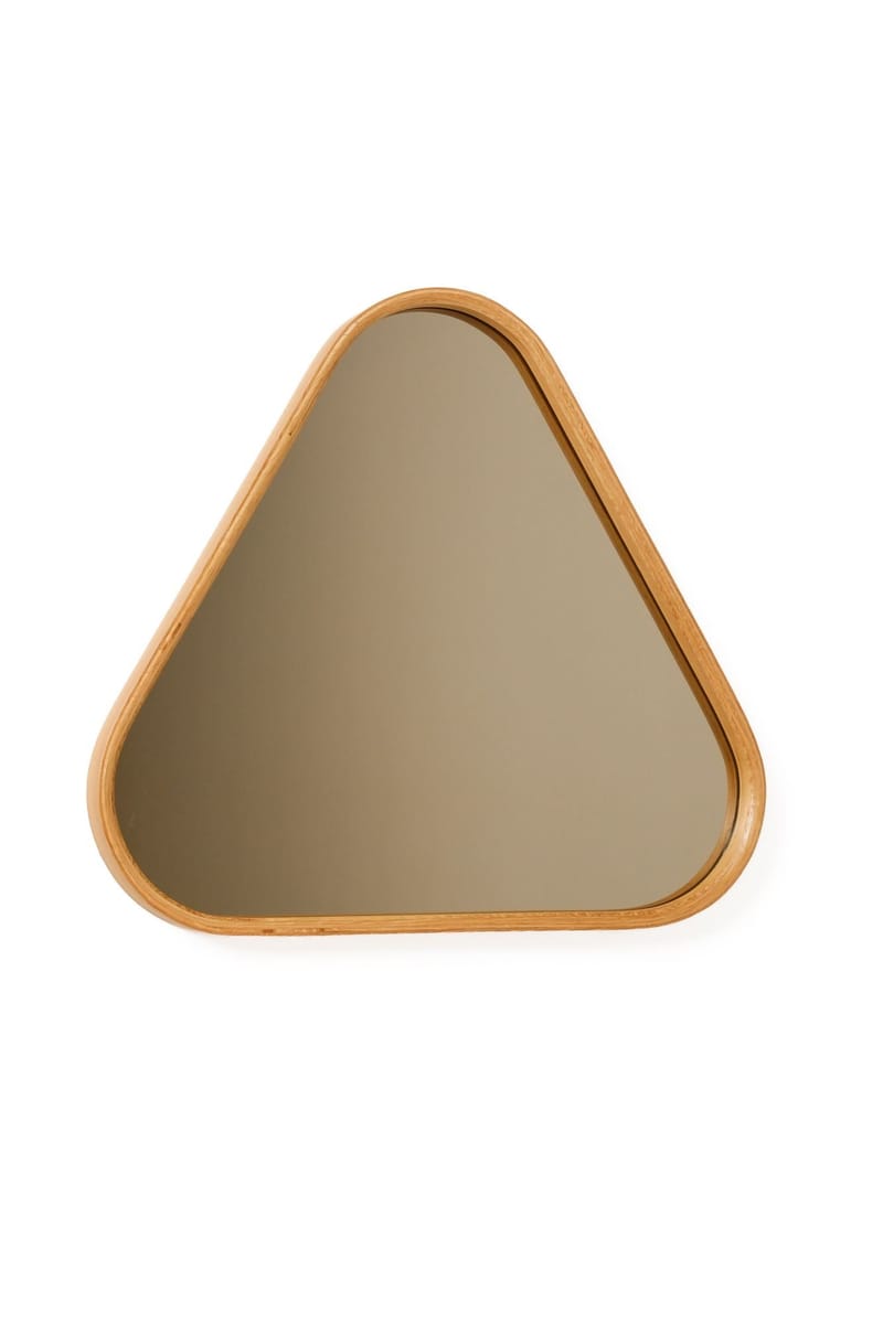 Invald Dekorativ spegel 57x57x4 cm - Ek - Inredning - Spegel - Hallspegel