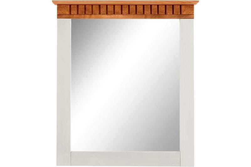 Lisa Vägghängd Spegel Rectangulär 60x70 cm - Vit - Inredning - Spegel - Hallspegel