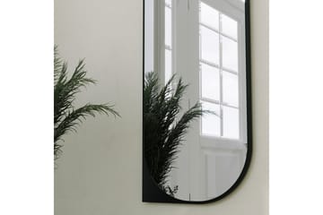 Livi Vägghängd Spegel Oval 52 cm - Svart - Inredning - Spegel - Hallspegel
