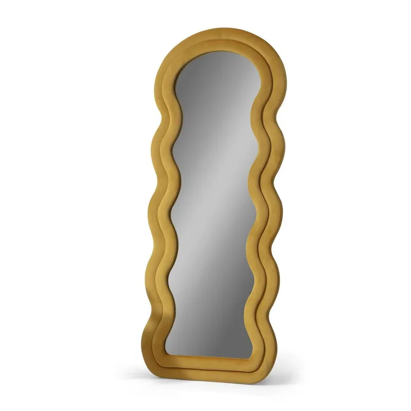 Mijara Golvspegel 65x170 cm, Gul