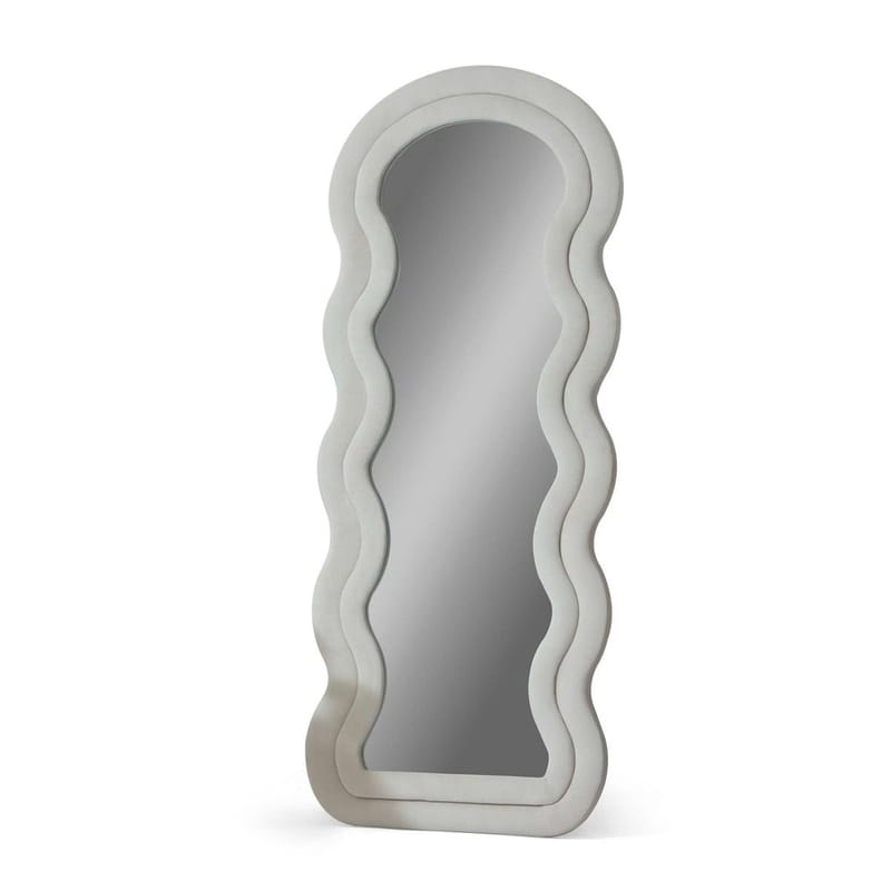 Mijara Golvspegel 65x170 cm - Krämvit - Inredning - Spegel - Golvspegel