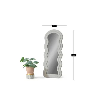 Mijara Golvspegel 65x170 cm - Krämvit - Inredning - Spegel - Golvspegel
