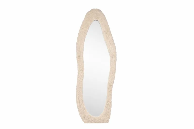 Mirza Stor spegel 193 cm - beige - Inredning - Spegel - Hallspegel