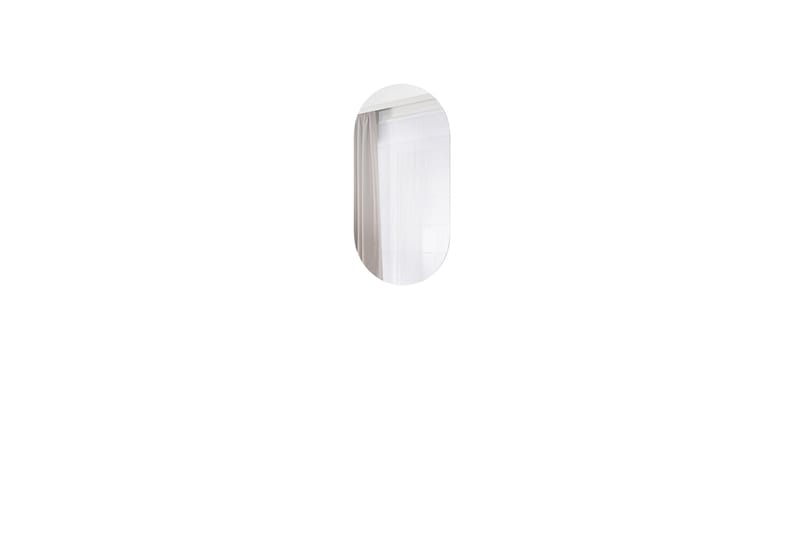 Monfort Vägghängd Spegel Oval 45x90 cm - Svart - Inredning - Spegel - Hallspegel