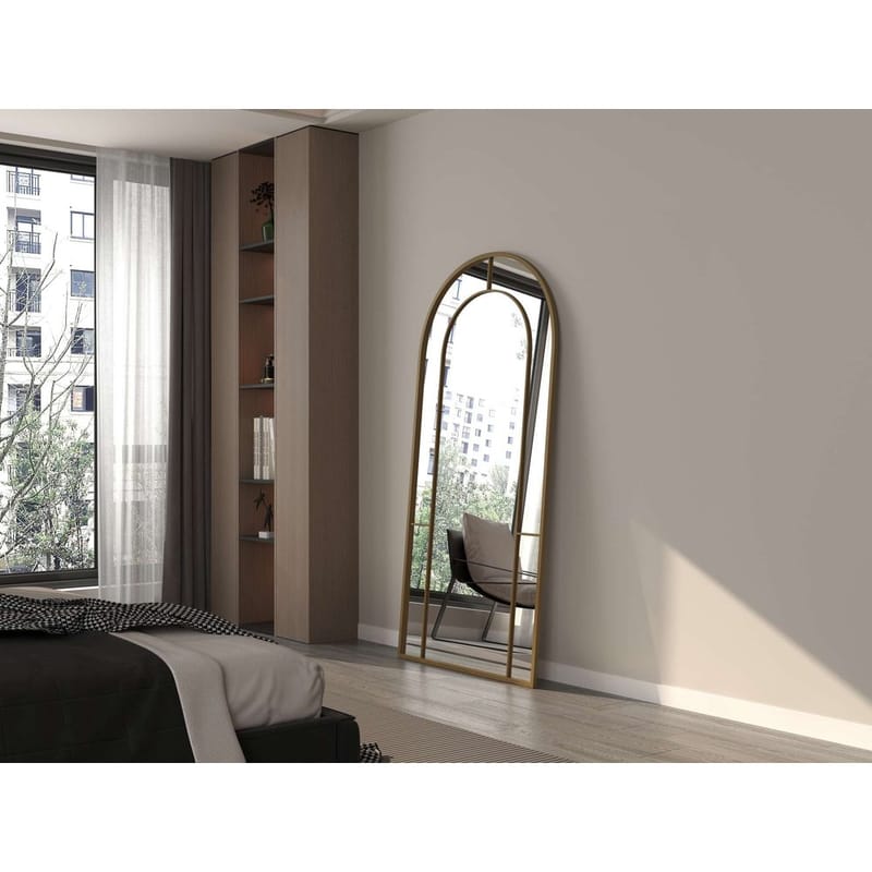 Navricon Golvspegel 90x180 cm - Guld - Inredning - Spegel - Golvspegel