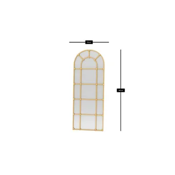 Omari Golvspegel 70x180 cm - Guld - Inredning - Spegel - Golvspegel