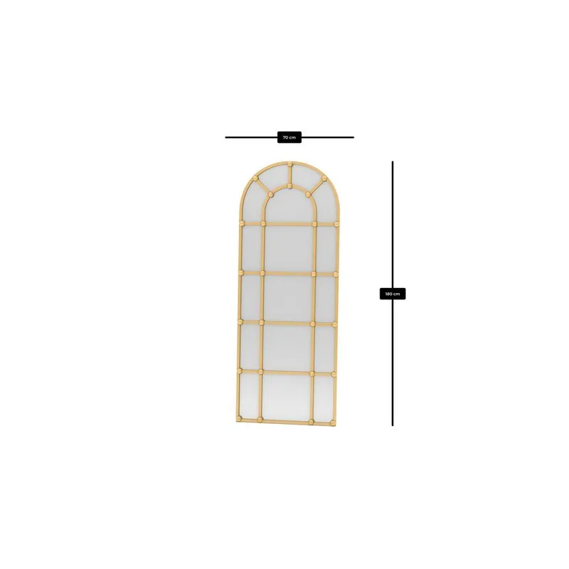 Omari Golvspegel 70x180 cm - Guld - Inredning - Spegel - Golvspegel