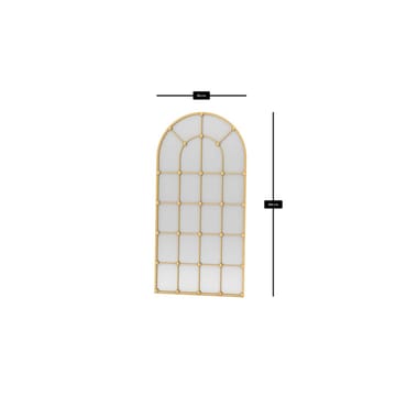 Omari Golvspegel 90x180 cm - Guld - Inredning - Spegel - Golvspegel