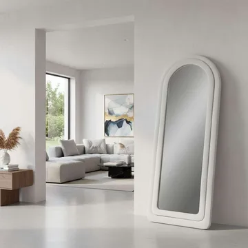 Ottawa Golvspegel 65x170 cm - Krämvit - Inredning - Spegel - Golvspegel