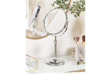 Sminkspegel Aveyron Silver - Silver - Inredning - Spegel - Sminkspegel