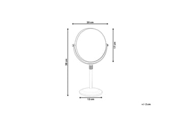 Sminkspegel Aveyron Silver - Silver - Inredning - Spegel - Sminkspegel