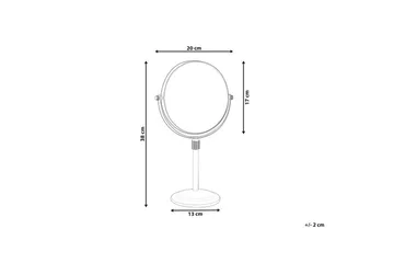 Sminkspegel Aveyron Silver - Silver - Inredning - Spegel - Sminkspegel
