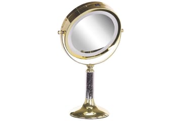 Sminkspegel Baixas Guld/svart - Guld/svart - Inredning - Spegel - Sminkspegel