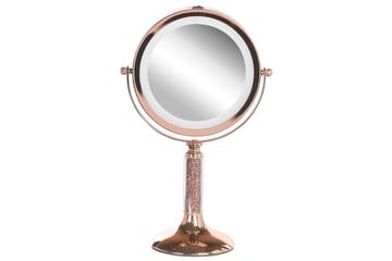 Sminkspegel Baixas Rose guld - Rose guld - Inredning - Spegel - Sminkspegel