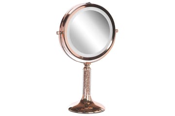 Sminkspegel Baixas Rose guld - Rose guld - Inredning - Spegel - Sminkspegel