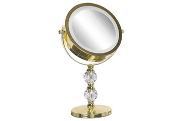Sminkspegel Claira Guld - Guld - Inredning - Spegel - Spegel med belysning