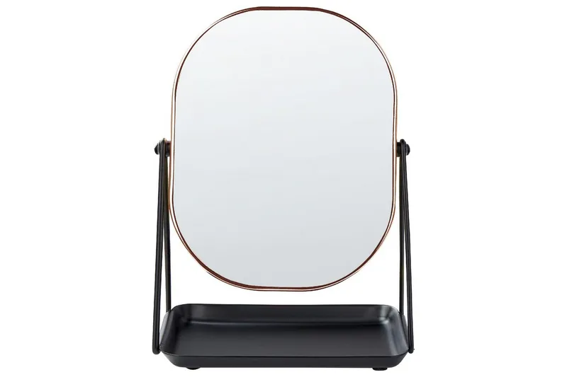 Sminkspegel Correze Rose guld/svart, Rose guld/svart