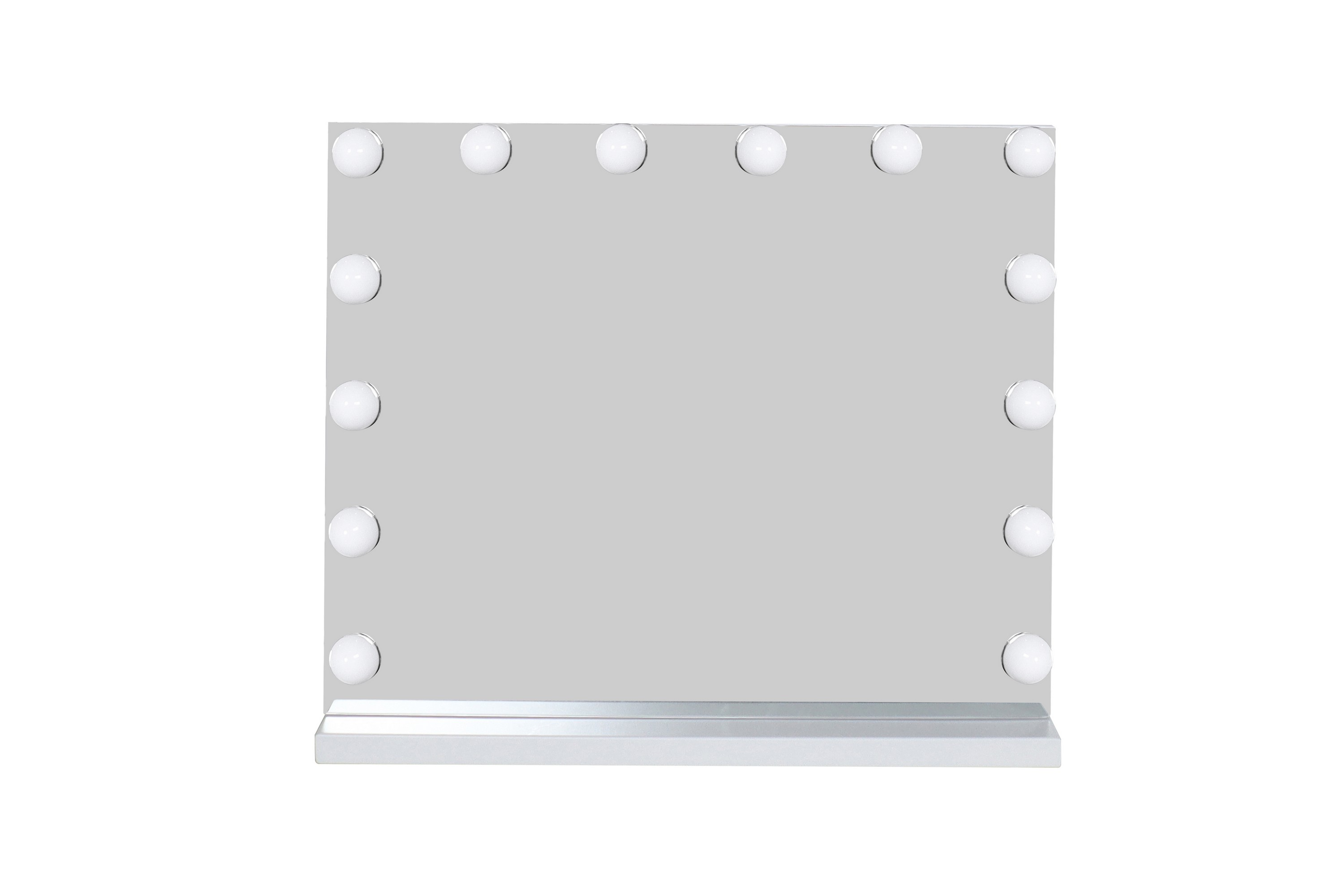 Sminkspegel Glow 50 cm med LED Belysning Vit