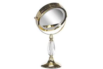 Sminkspegel Maury Guld - Guld - Inredning - Spegel - Spegel med belysning