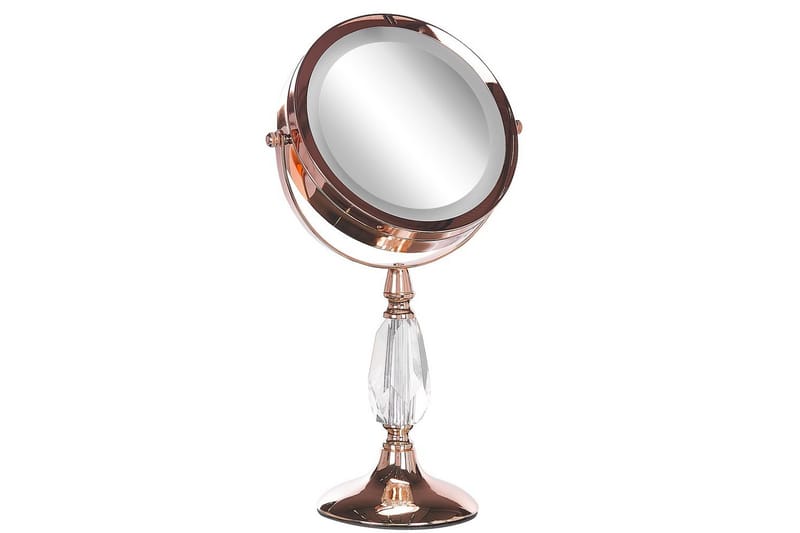 Sminkspegel Maury Rose guld - Rose guld - Inredning - Spegel - Sminkspegel