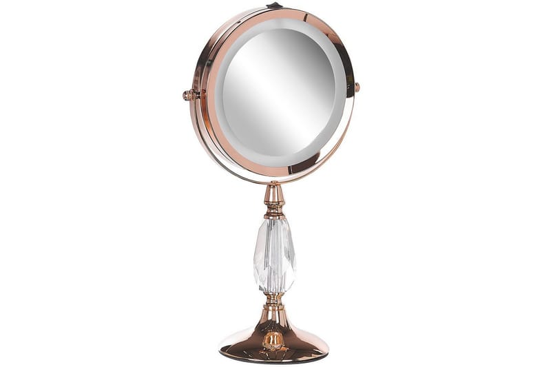 Sminkspegel Maury Rose guld - Rose guld - Inredning - Spegel - Sminkspegel