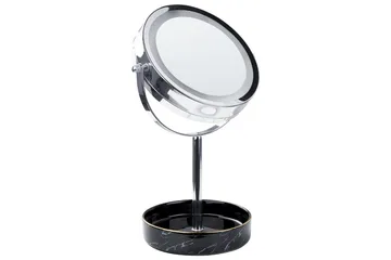 Sminkspegel Savoie Silver/Svart - Silver/Svart - Inredning - Spegel - Sminkspegel