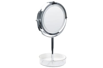 Sminkspegel Savoie Silver/Vit - Silver/Vit - Inredning - Spegel - Sminkspegel