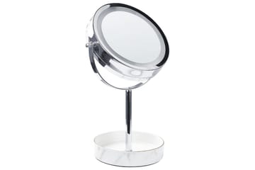 Sminkspegel Savoie Silver/Vit - Silver/Vit - Inredning - Spegel - Sminkspegel