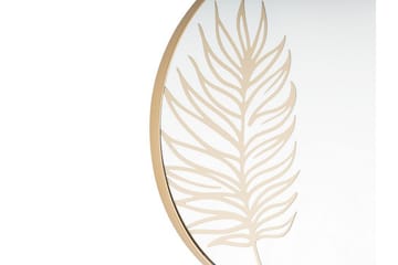 Spegel Nolberto Rund 57 cm - Guld - Inredning - Spegel - Sminkspegel