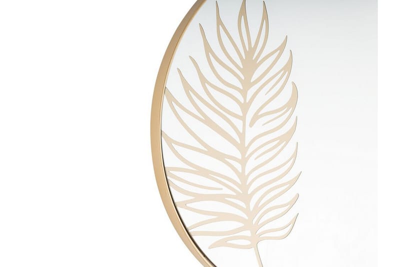 Spegel Nolberto Rund 57 cm - Guld - Inredning - Spegel - Sminkspegel