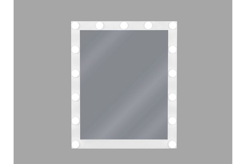Spegel Perala LED 50x60 cm - Transparent - Sminkspegel
