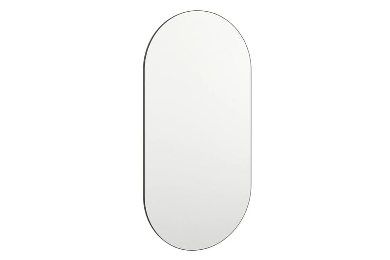 Spegel 40x20 cm glas - Vit - Hallspegel - Väggspegel