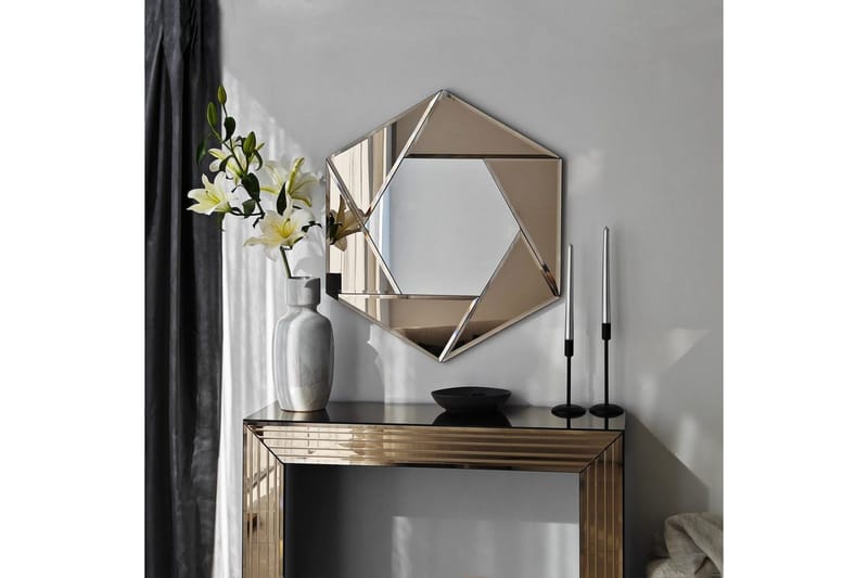 Spegel Calrith Brons - Brons - Inredning - Spegel - Hallspegel