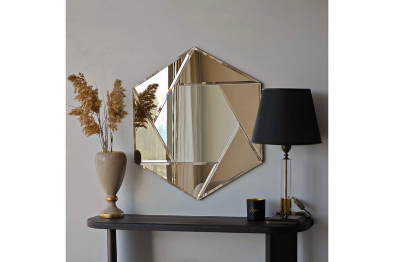 Spegel Calrith Brons - Brons - Inredning - Spegel - Hallspegel